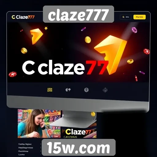 Acessibilidade e design do site claze777